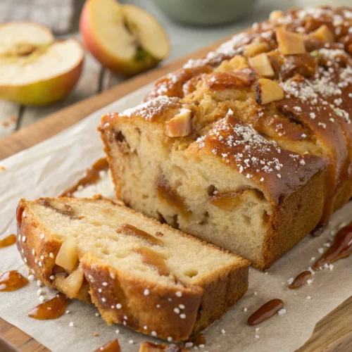 Salted Caramel Apple Bread 1