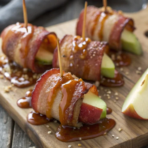 Savory Bacon Caramel Apples 1
