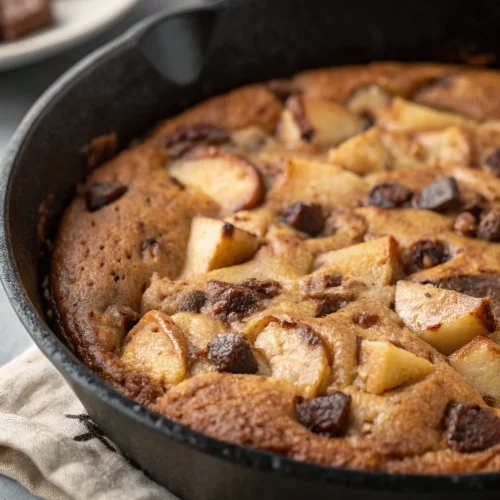 Skillet Apple Brownie 1