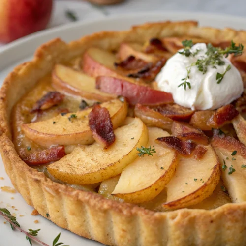Smoked Apple and Bacon Pie 1
