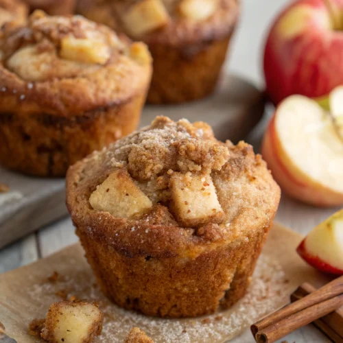 Sourdough Apple Cinnamon Muffins 1