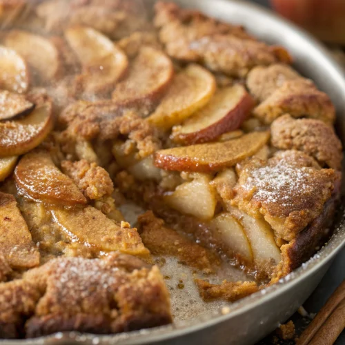 Spiced Pear Apple Crisp 1