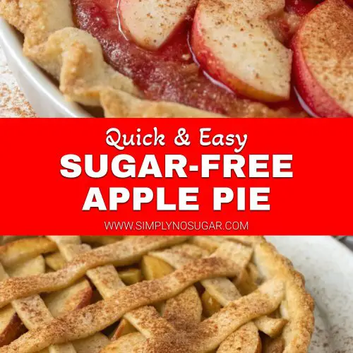 Sugar-Free Apple Pie pinterest