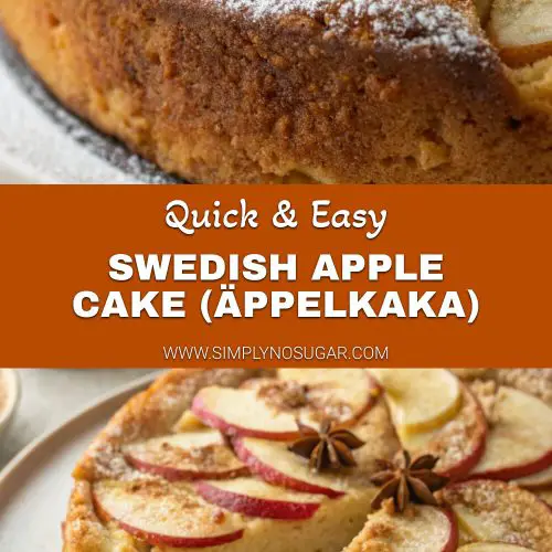 Swedish Apple Cake (Äppelkaka) pinterest