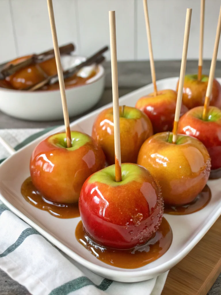 Tanghulu Caramel Apples