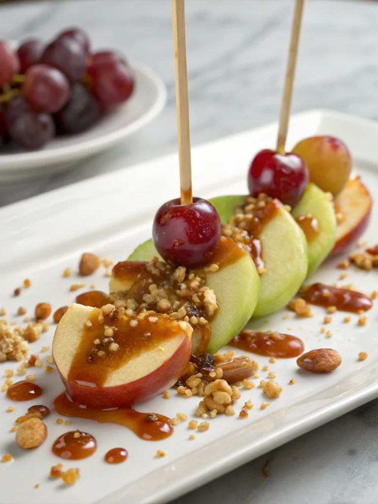 Viral Caramel Apple Grapes