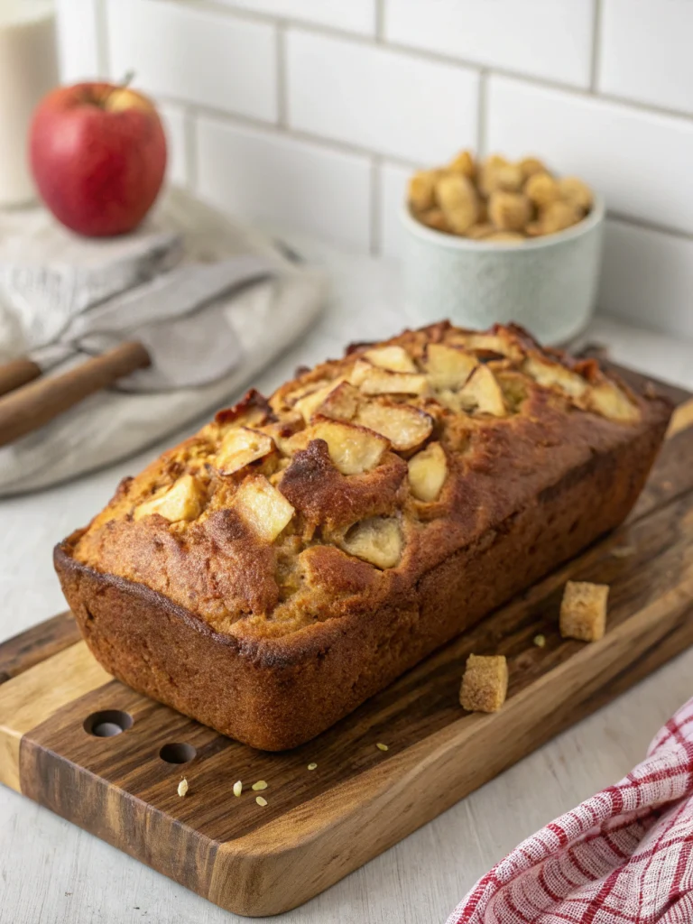Whole Wheat Apple Bread