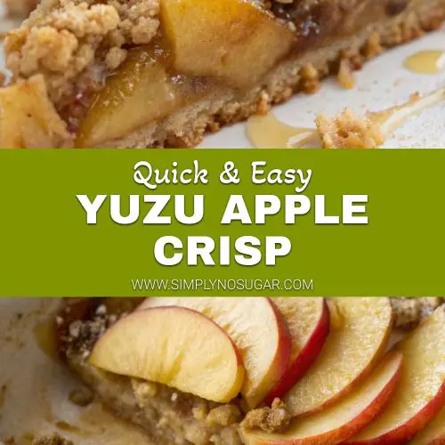 Yuzu Apple Crisp pinterest