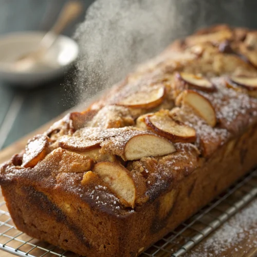 Apple Bread Pudding Loaf 1