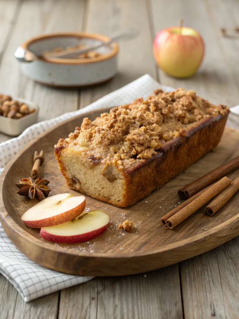Apple Crumble Bread