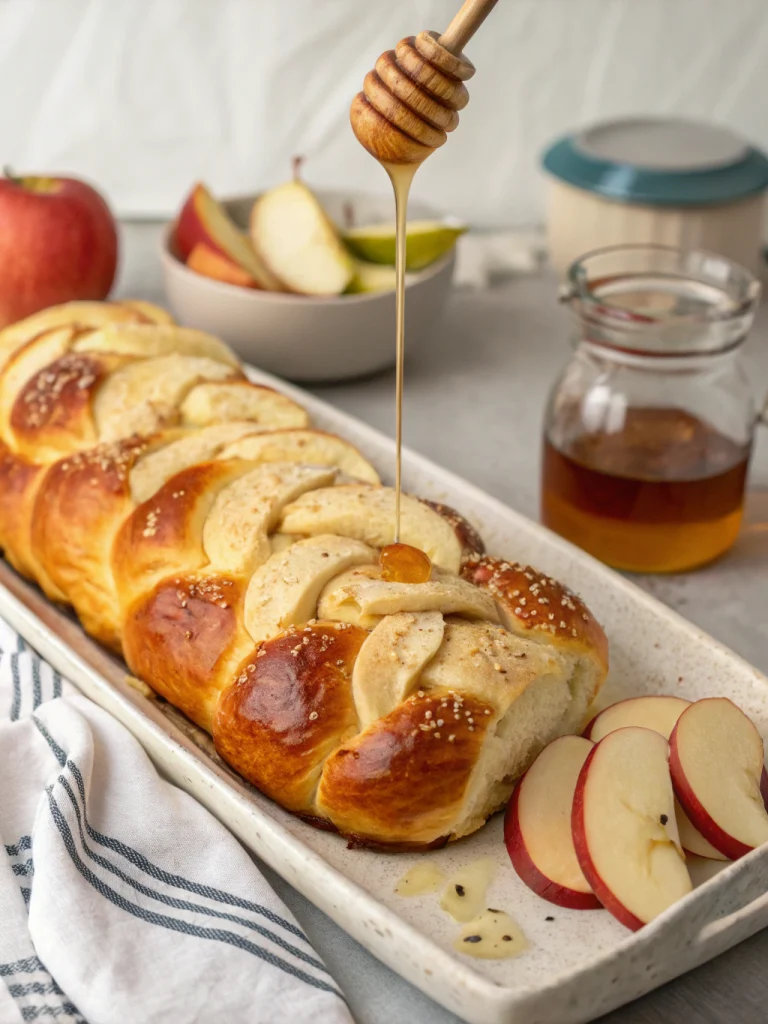 Apple Honey Challah