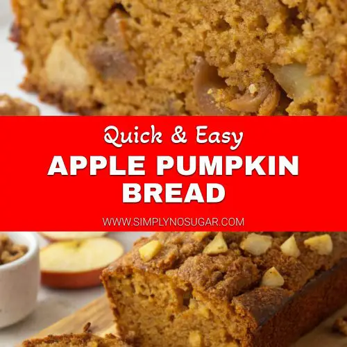 Apple Pumpkin Bread pinterest