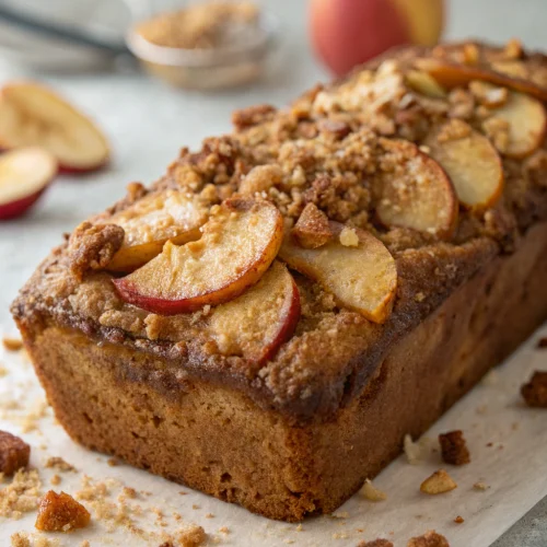 Brown Butter Apple Bread 1
