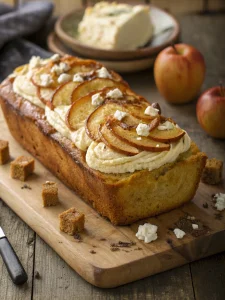 Mascarpone Swirl Apple Bread