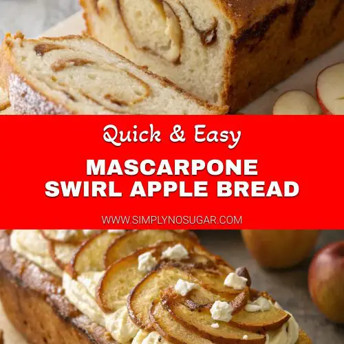 Mascarpone Swirl Apple Bread pinterest