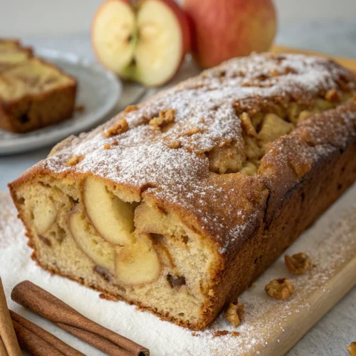 Spiced Rum Apple Bread 1