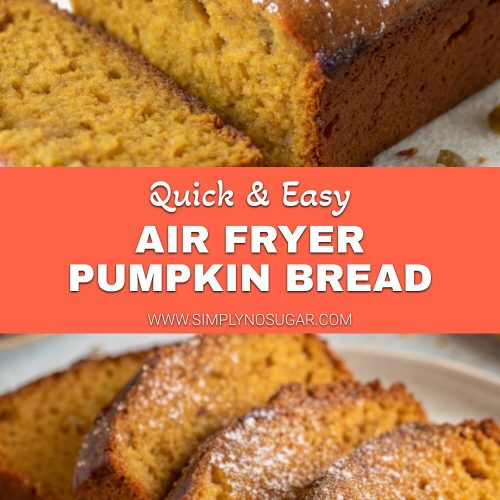 Air fryer pumpkin bread pinterest