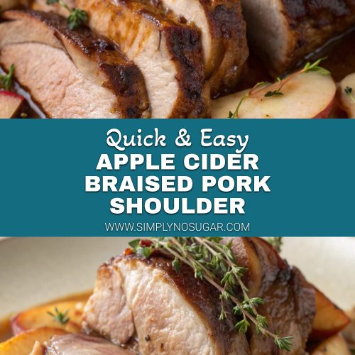 Apple Cider Braised Pork Shoulder pinterest