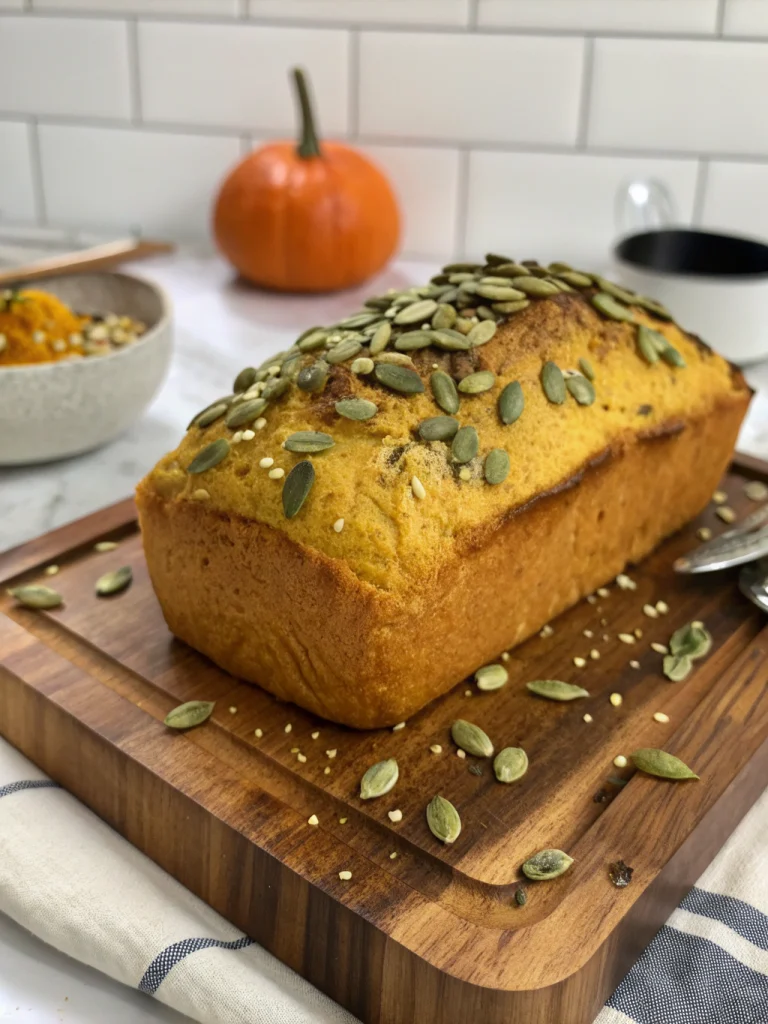 Artisan pumpkin sourdough