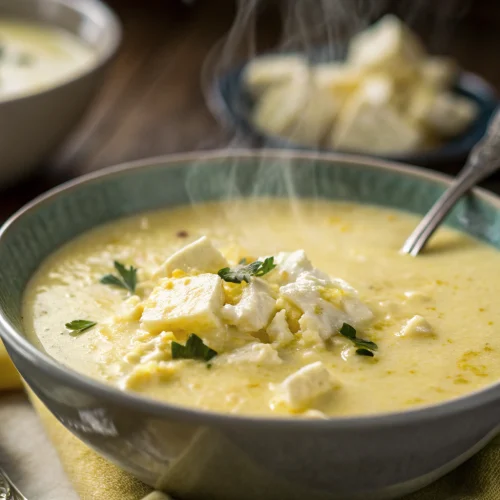 Avgolemono Soup 1