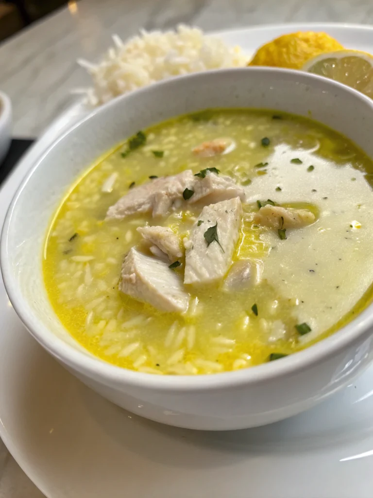 Avgolemono Soup