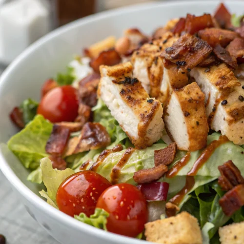 BBQ chicken salad 1