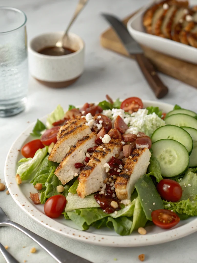 BBQ chicken salad