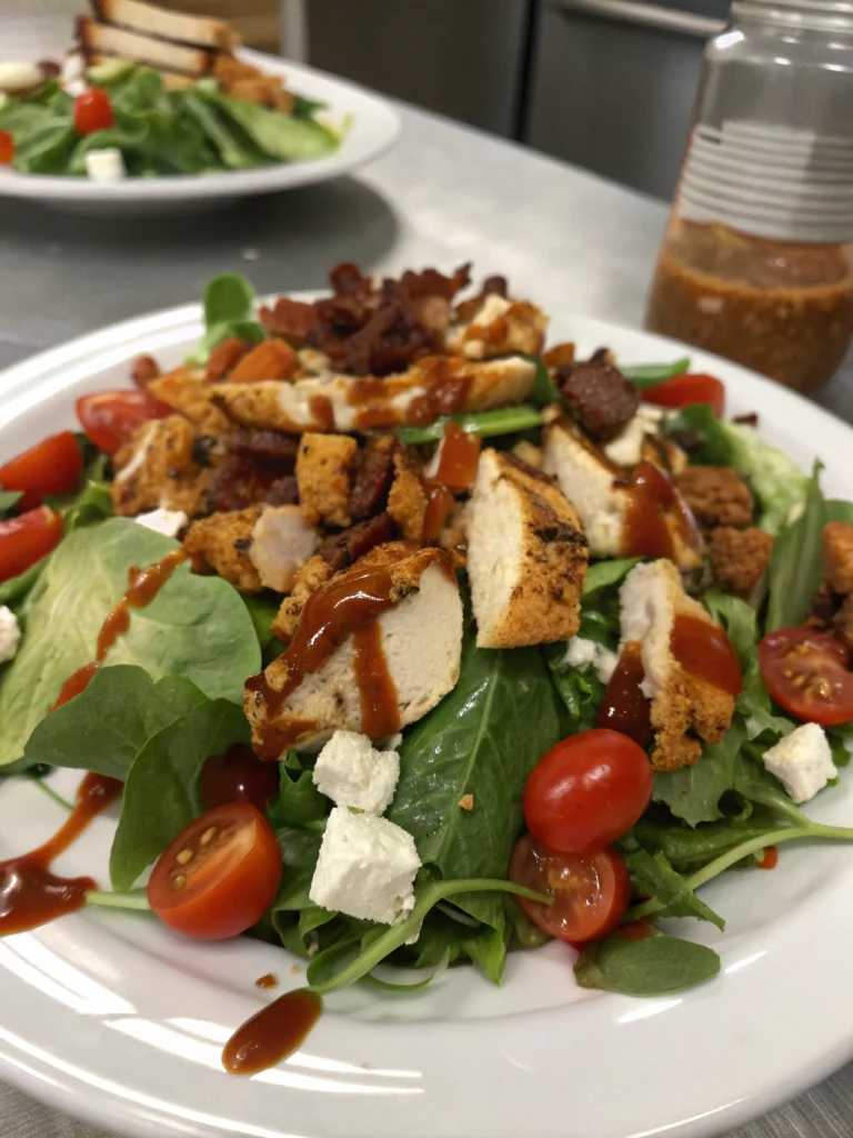 BBQ chicken salad