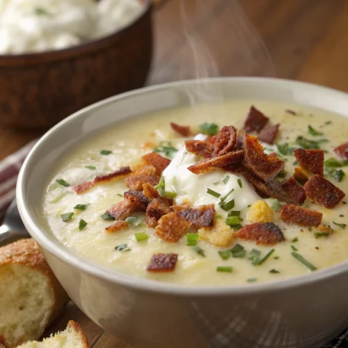 Baked potato soup 1