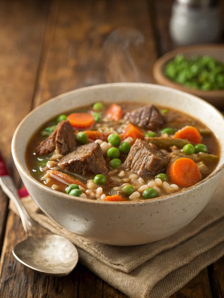 Beef and Barley Soup