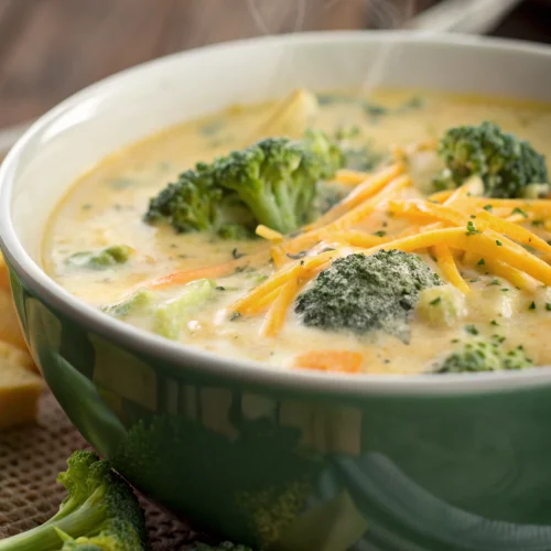 Broccoli Cheddar Soup 1