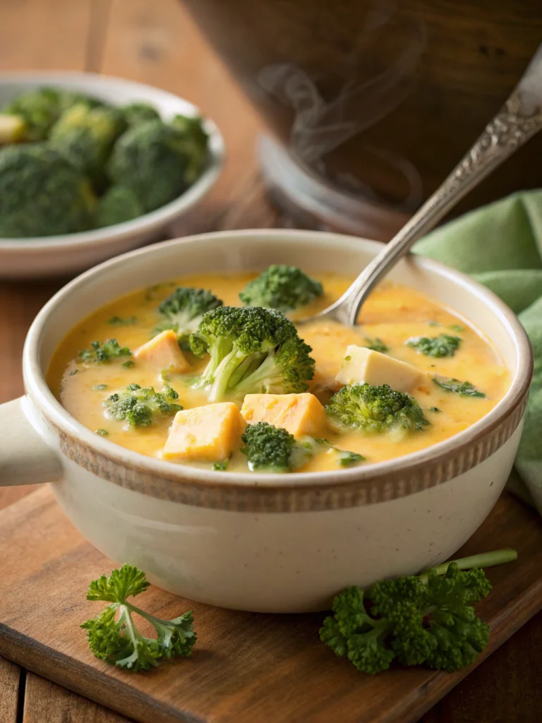 Broccoli and Cheddar Soup