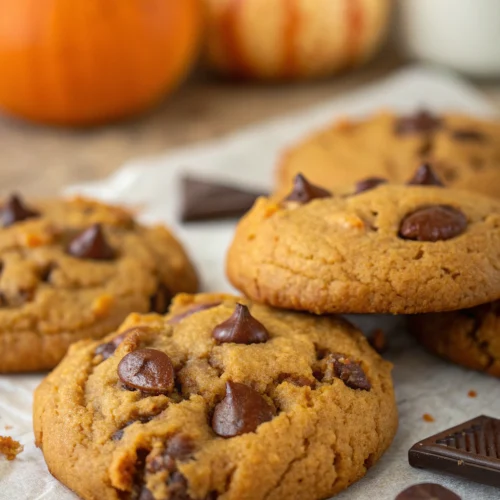 Brown Butter Pumpkin Chocolate Chip Cookies 1