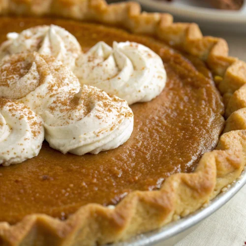 Brown sugar pumpkin pie 1