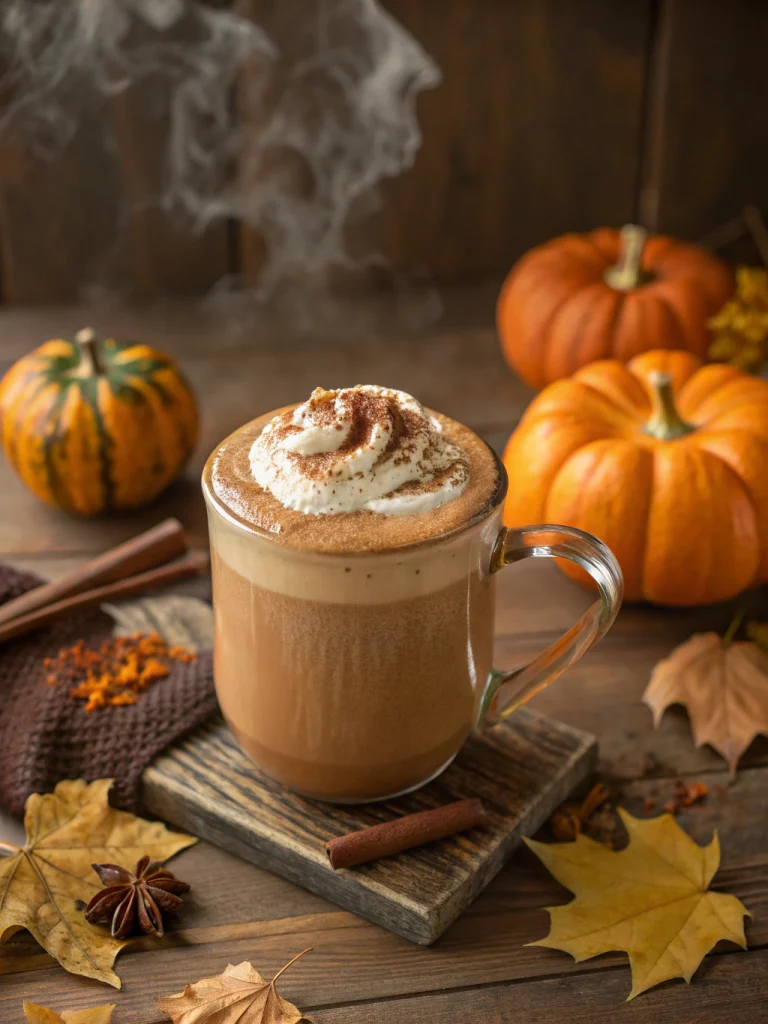 Brown sugar pumpkin spice latte