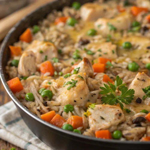 Chicken and Wild Rice Casserole 1