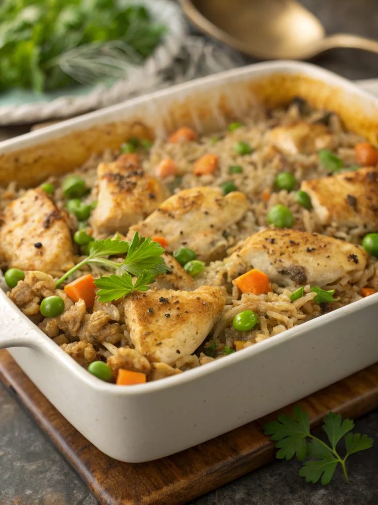 Chicken and Wild Rice Casserole