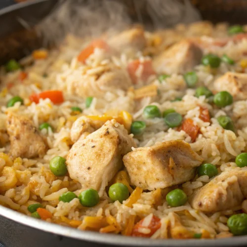 Chicken and rice casserole 1