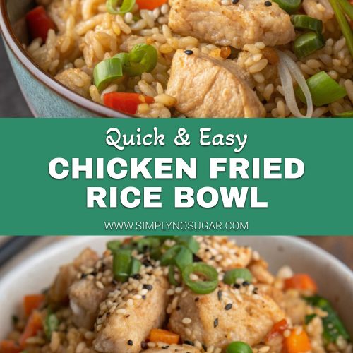 Chicken fried rice bowl pinterest