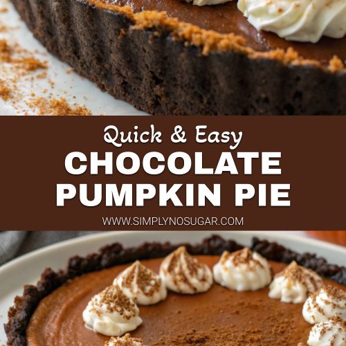 Chocolate pumpkin pie pinterest