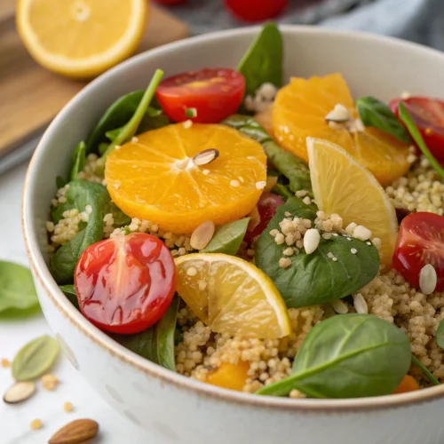 Citrus quinoa salad 1