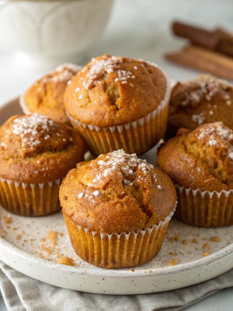 Classic pumpkin muffins