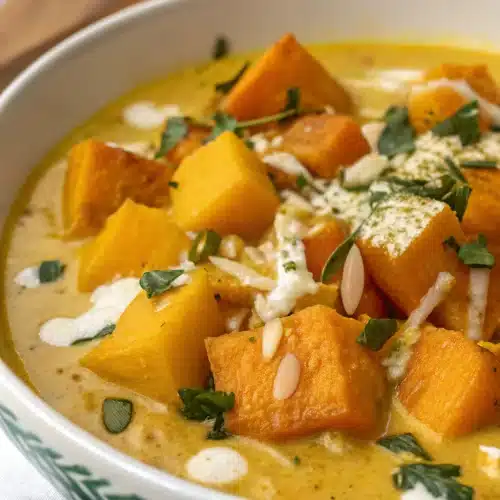 Coconut Curry with Butternut Squash 1