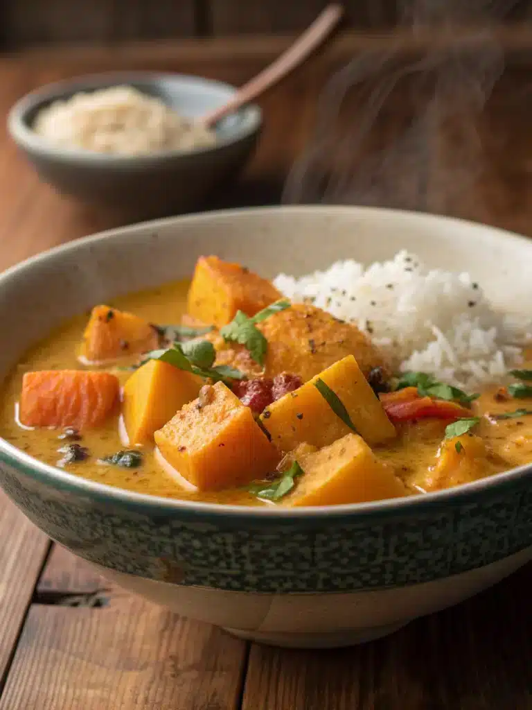 Coconut Curry with Butternut Squash