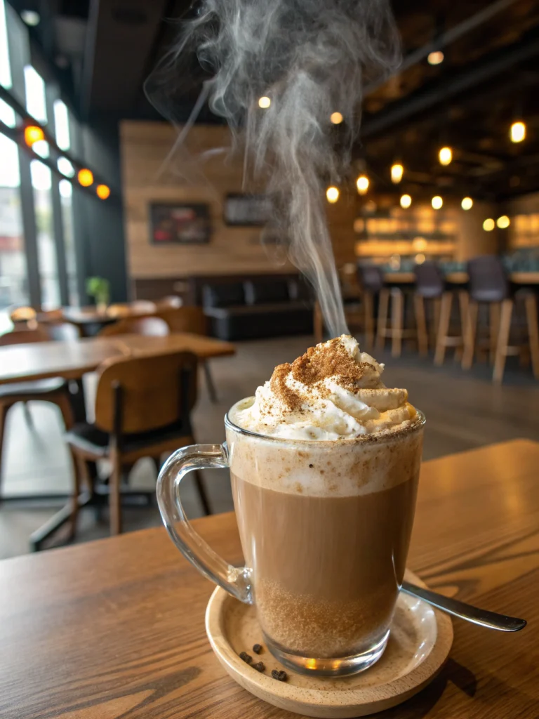 Cold brew pumpkin spice latte