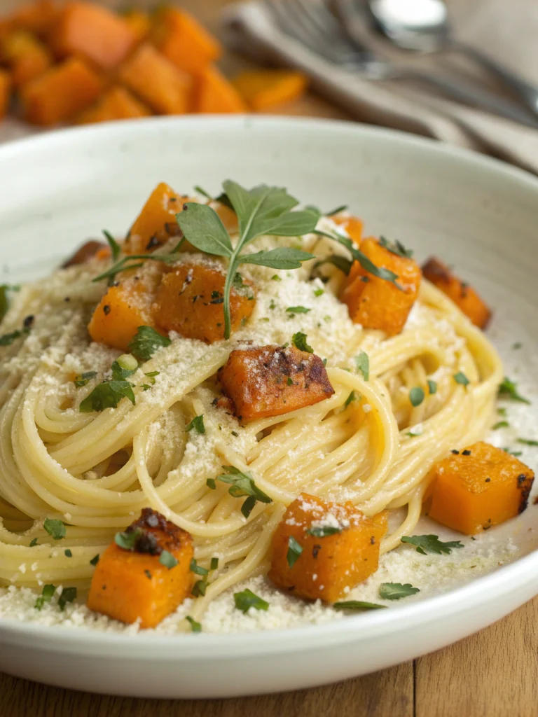Creamy Butternut Squash Pasta
