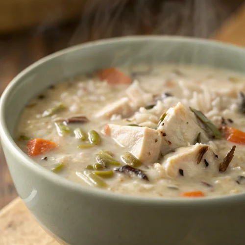 Creamy Chicken and Wild Rice Soup 1