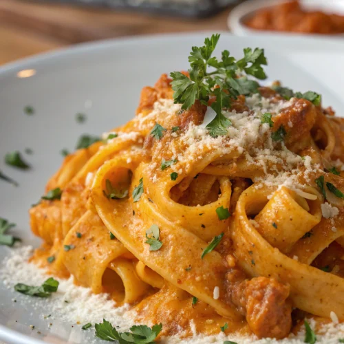 Creamy Pumpkin Pasta 1