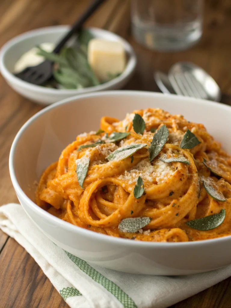 Creamy Pumpkin Pasta