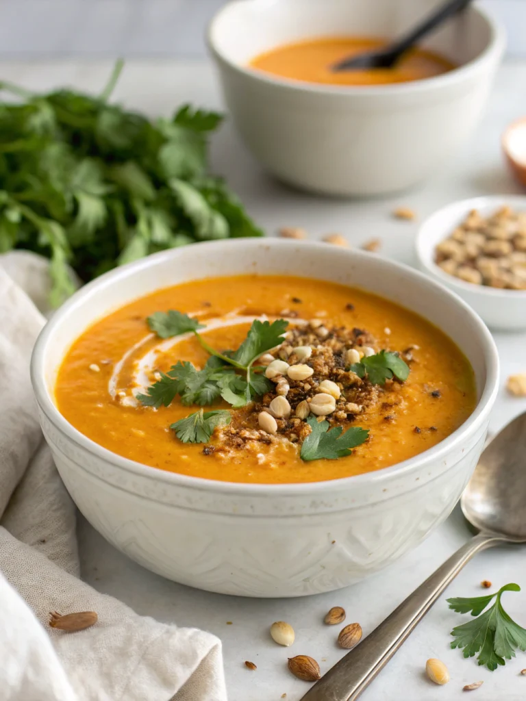 Curried Butternut Squash Soup